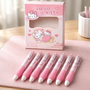 Sanrio Hello Kitty Pink Pens Set